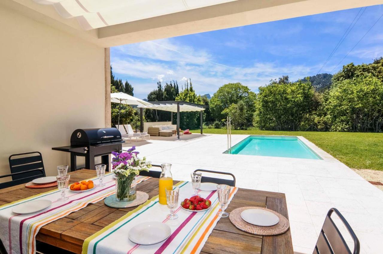 Villa Hort Petit De Ternelles Underfloor Heating Pollensa Exterior foto