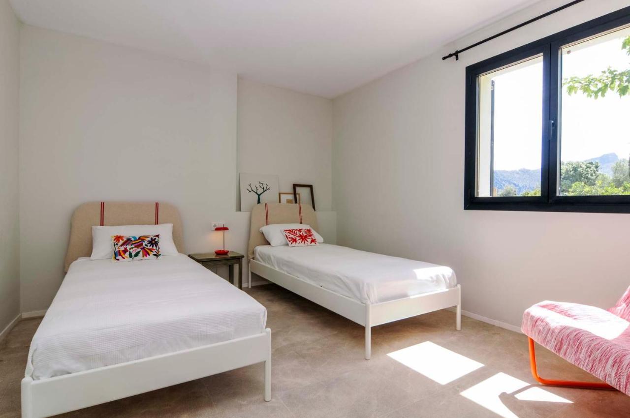 Villa Hort Petit De Ternelles Underfloor Heating Pollensa Exterior foto